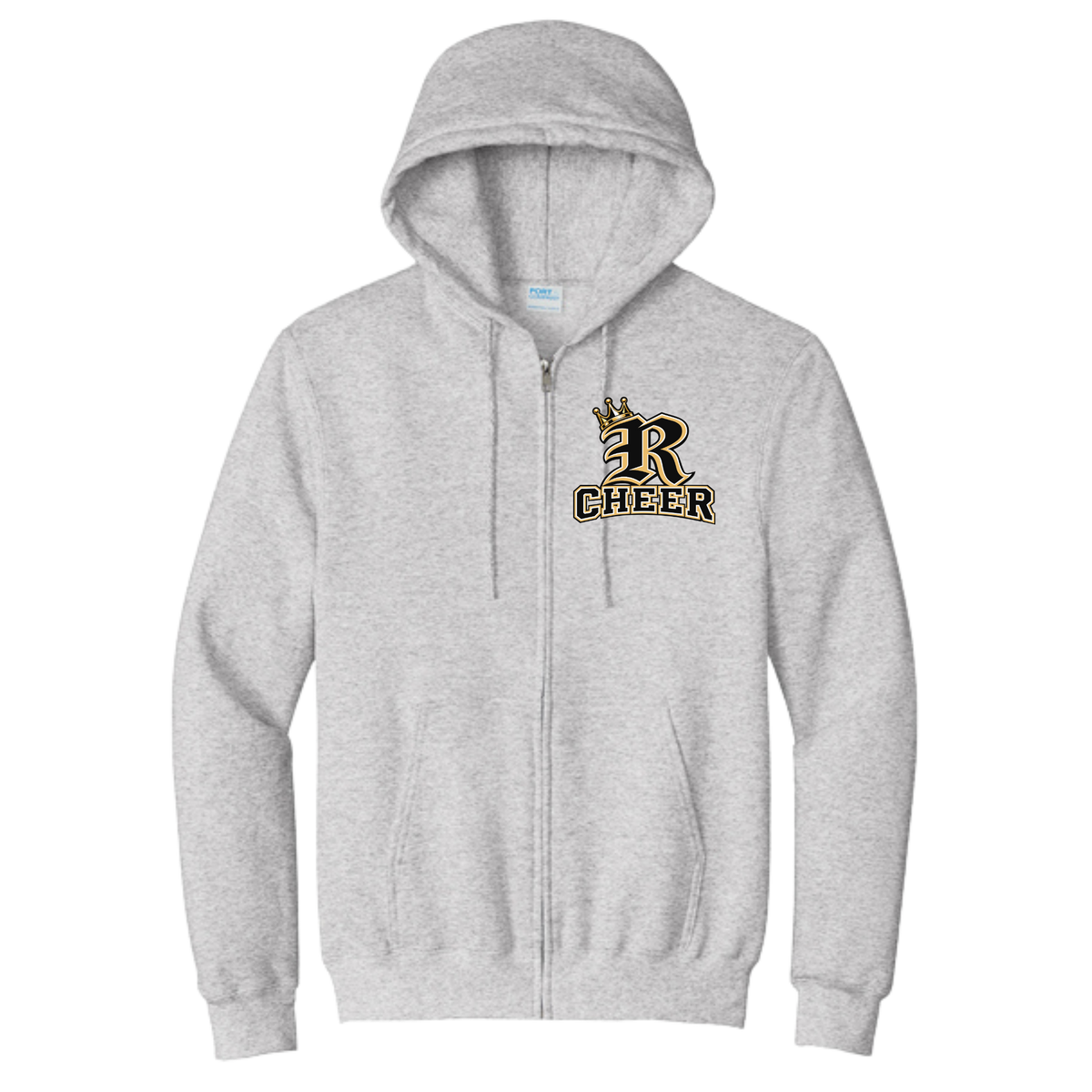 R cheer with crown Full zip - PC90ZH - PC90YZH