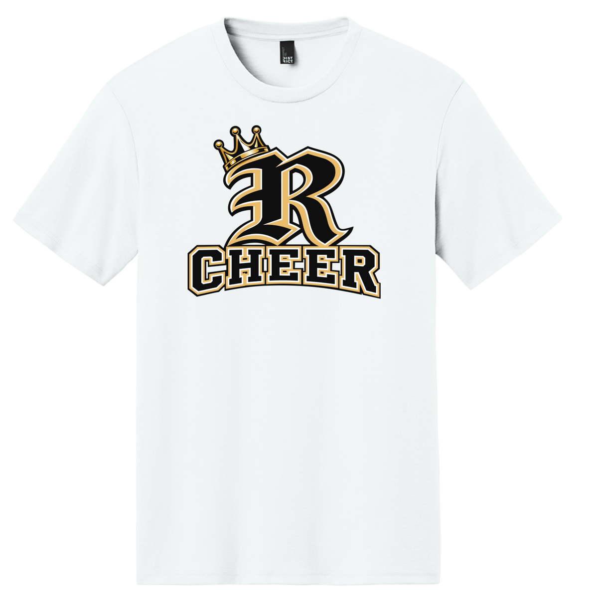 R cheer with crown tee - DM130 - DT130Y