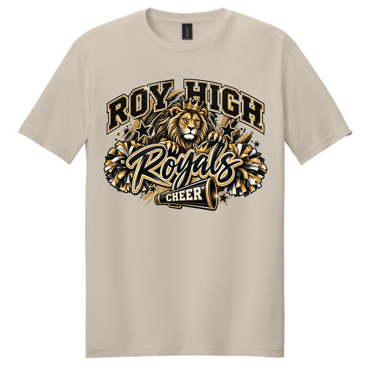 Royals Graphic Tee (glitter) - DM130 - DT130Y