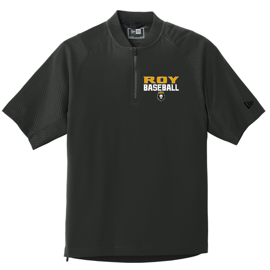 Roy Baseball New Era® Cage Short Sleeve 1/4-Zip - NEA600