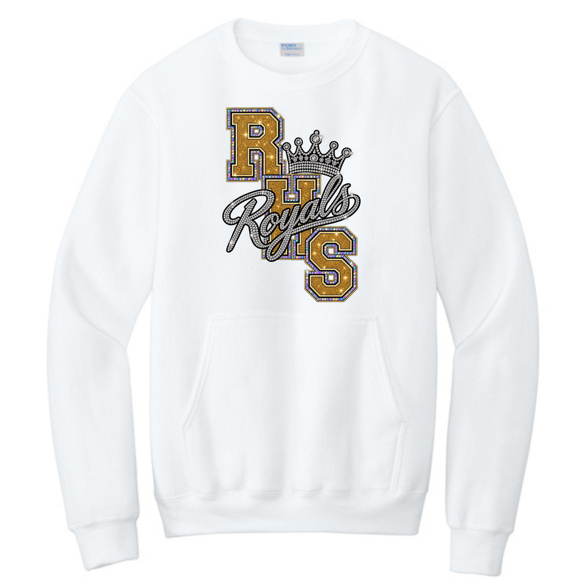 Royals Pocket crew (glitter) - PC78PKT