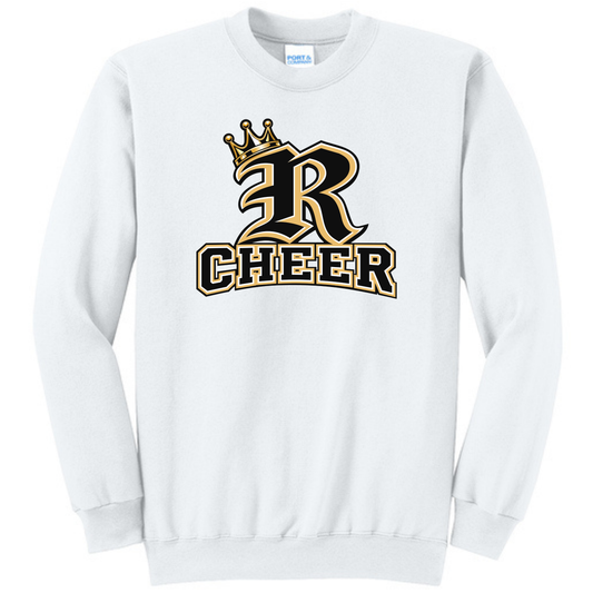 R with crown cheer sweatshirt - PC78 - PC78Y