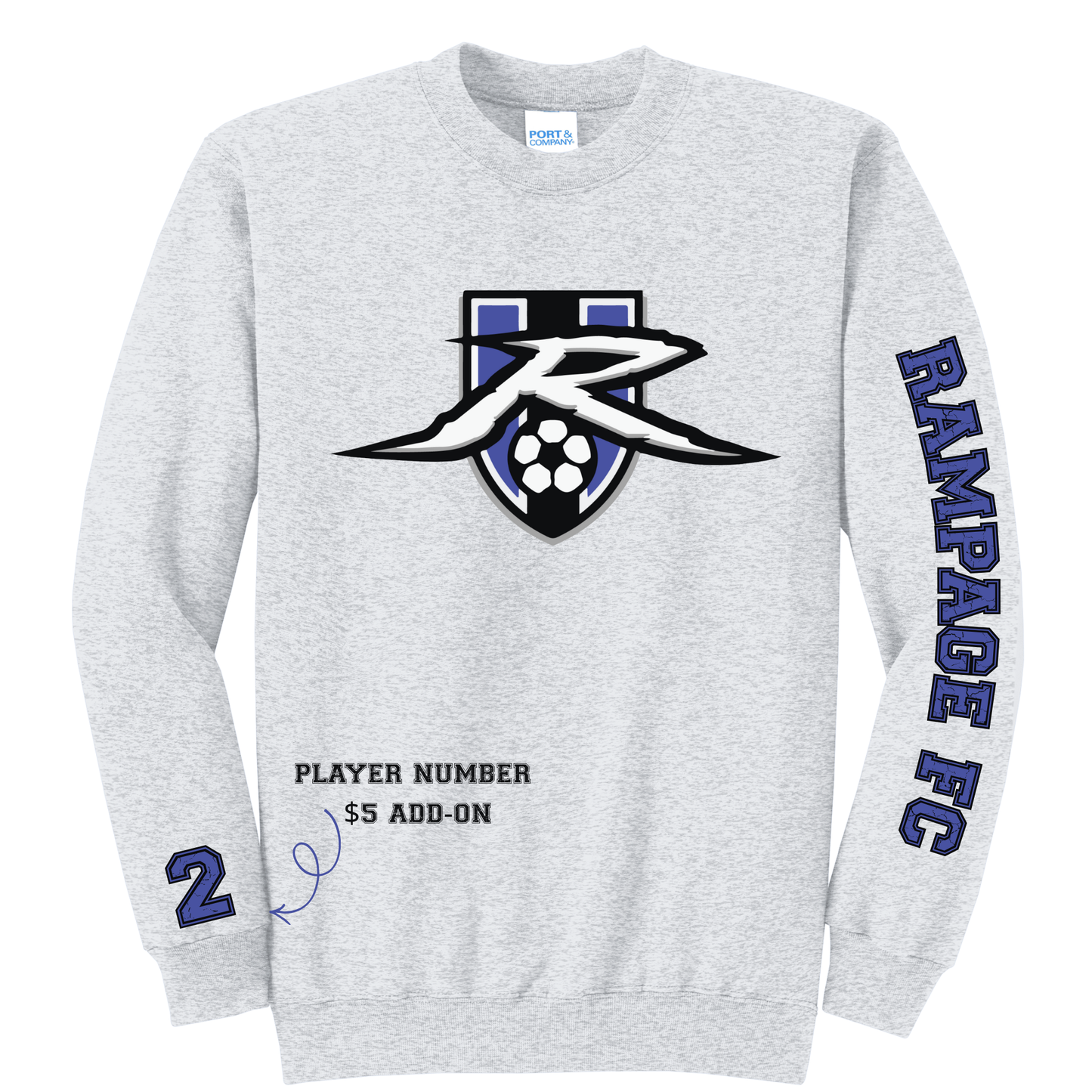 Youth Rampage Crewneck - PC90Y