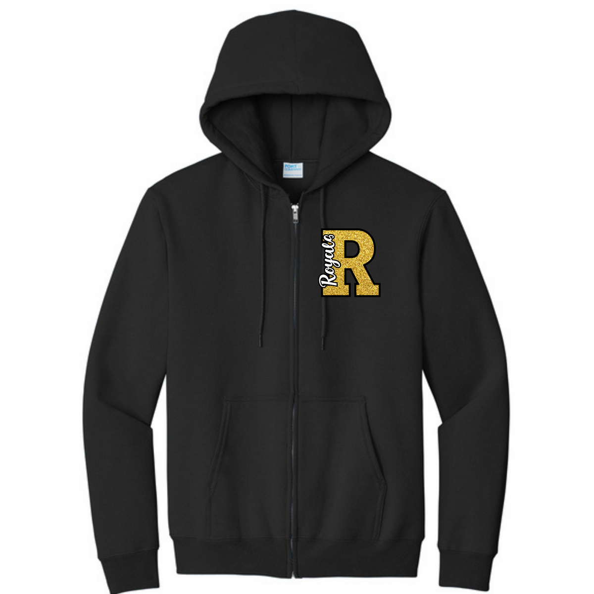 Gold R full zip (glitter) - PC90ZH - PC90YZH