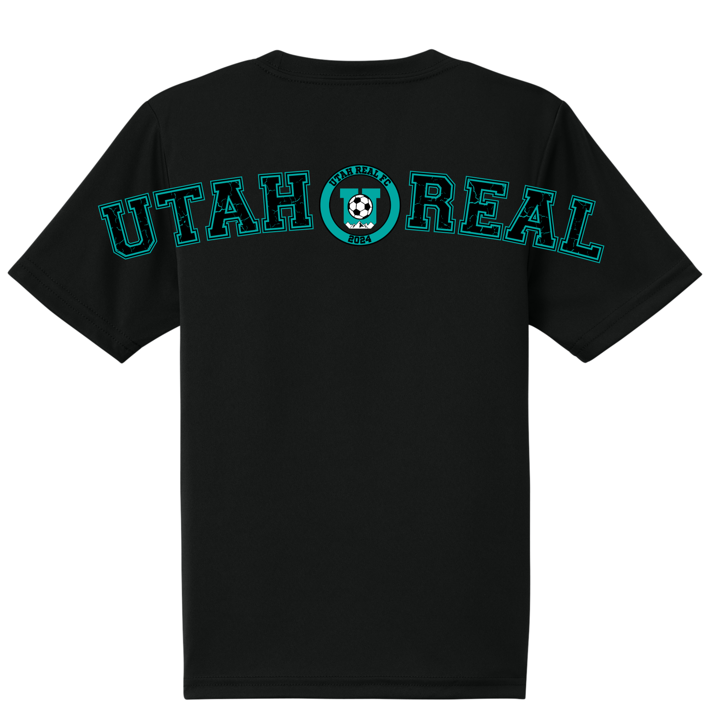 Utah Real FC Shoulder T-Shirt (Black) - DM130/DT130Y
