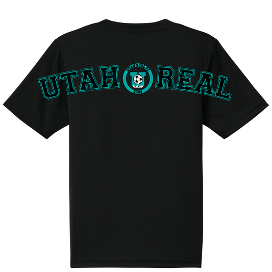 Utah Real FC Shoulder T-Shirt (Black) - DM130/DT130Y