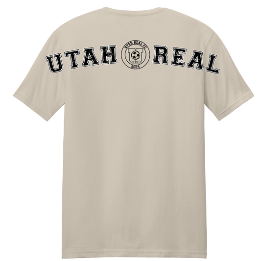 Utah Real FC Shoulder T-Shirt (Sand)