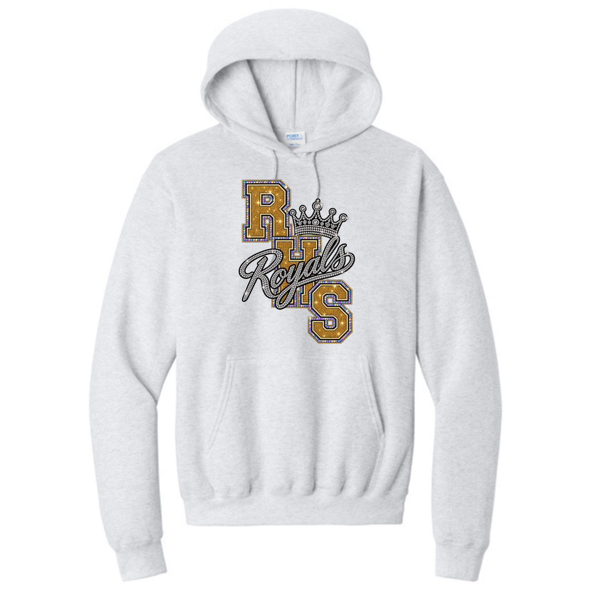 Royals Hoodie (glitter) - PC78H - PC78YH