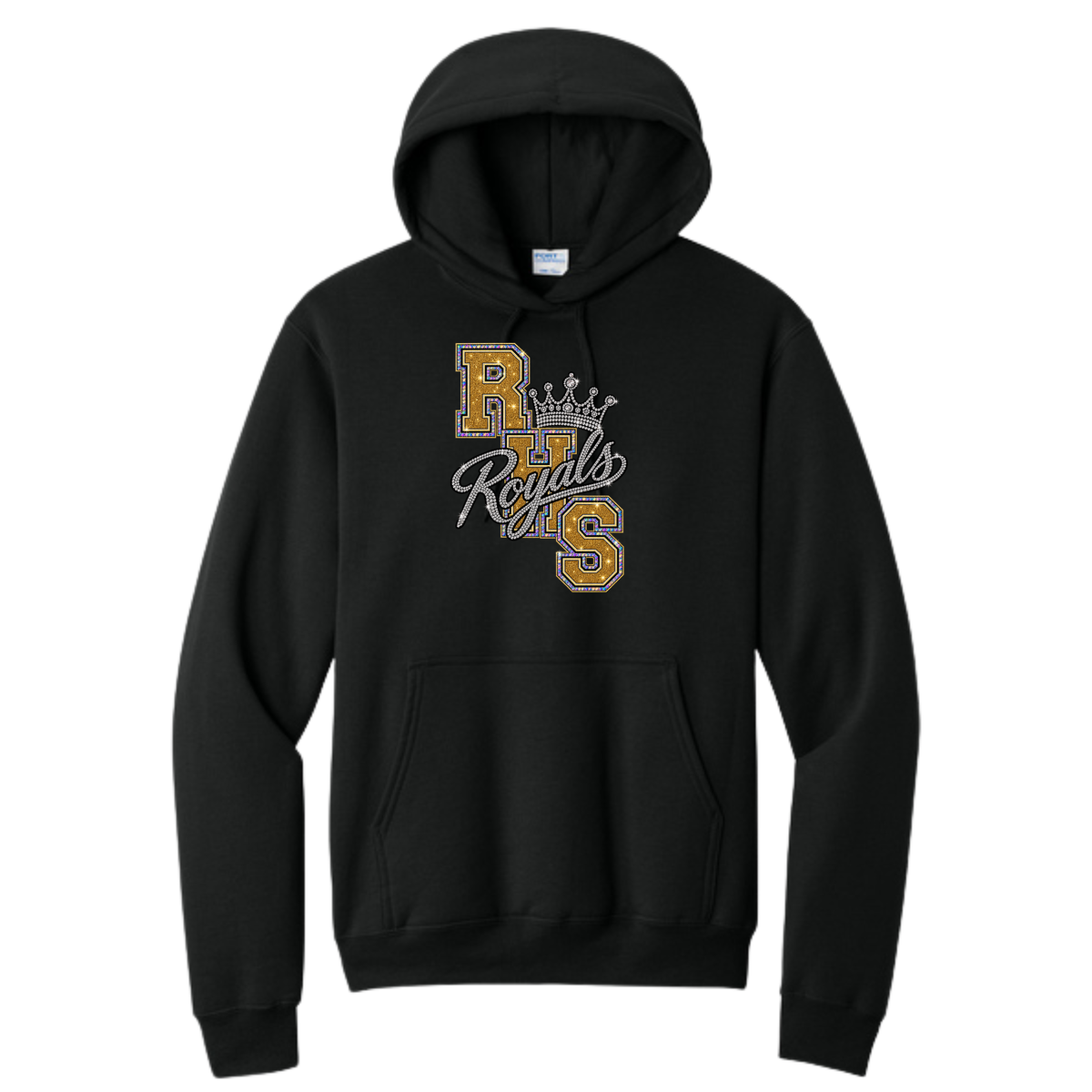 Royals Hoodie (glitter) - PC78H - PC78YH