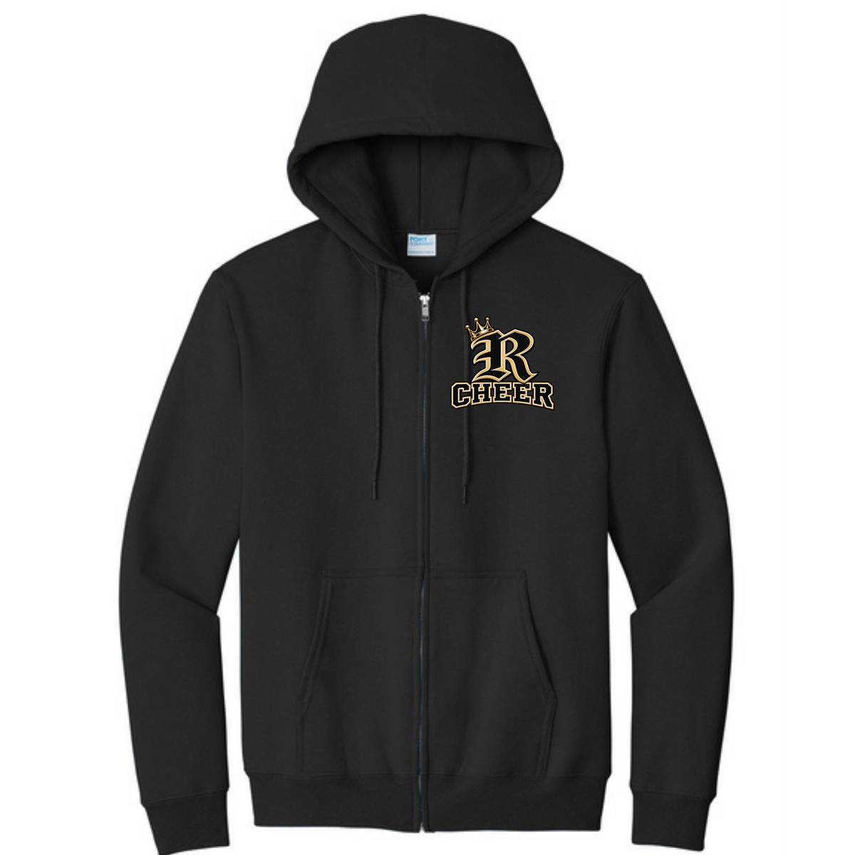 R cheer with crown Full zip - PC90ZH - PC90YZH