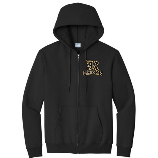 R cheer with crown Full zip - PC90ZH - PC90YZH