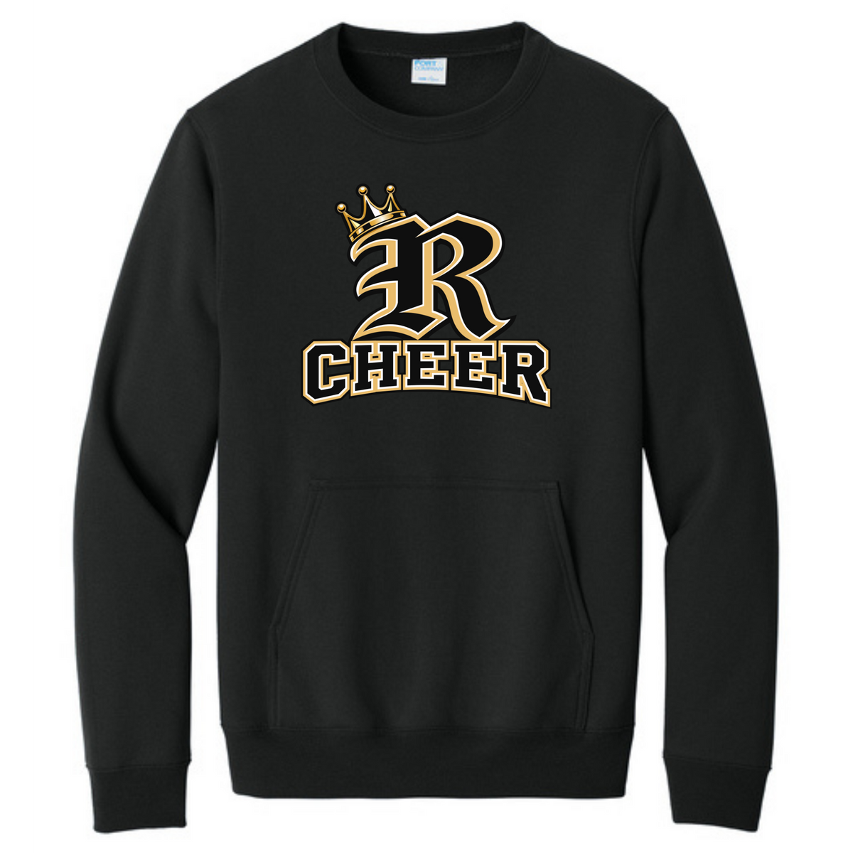 R cheer with crown - PC78PKT