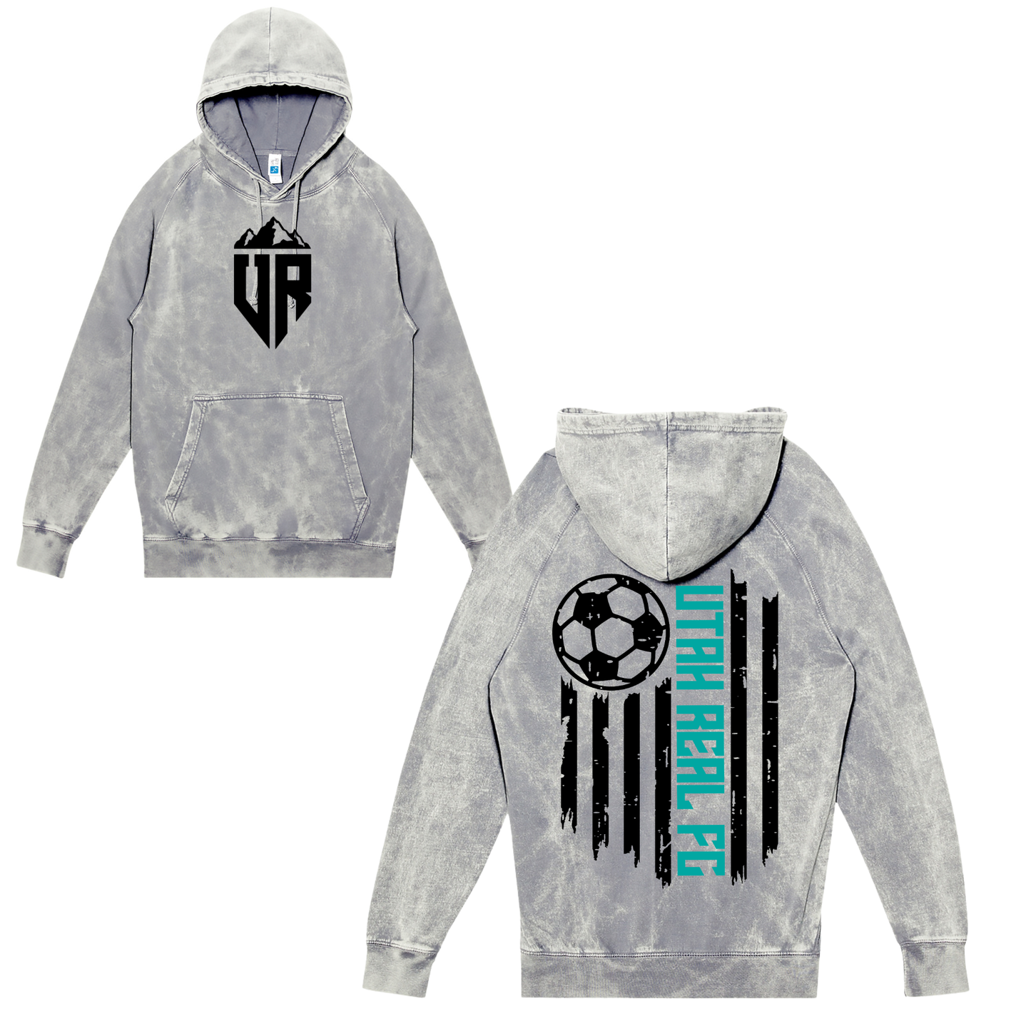 Utah Real Patriotic Soccer Cloud- LST004