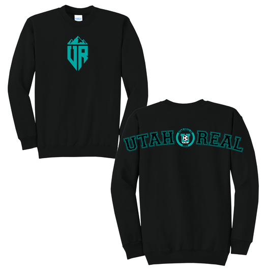 Utah Real FC Shoulder Crewneck (Black) - PC798